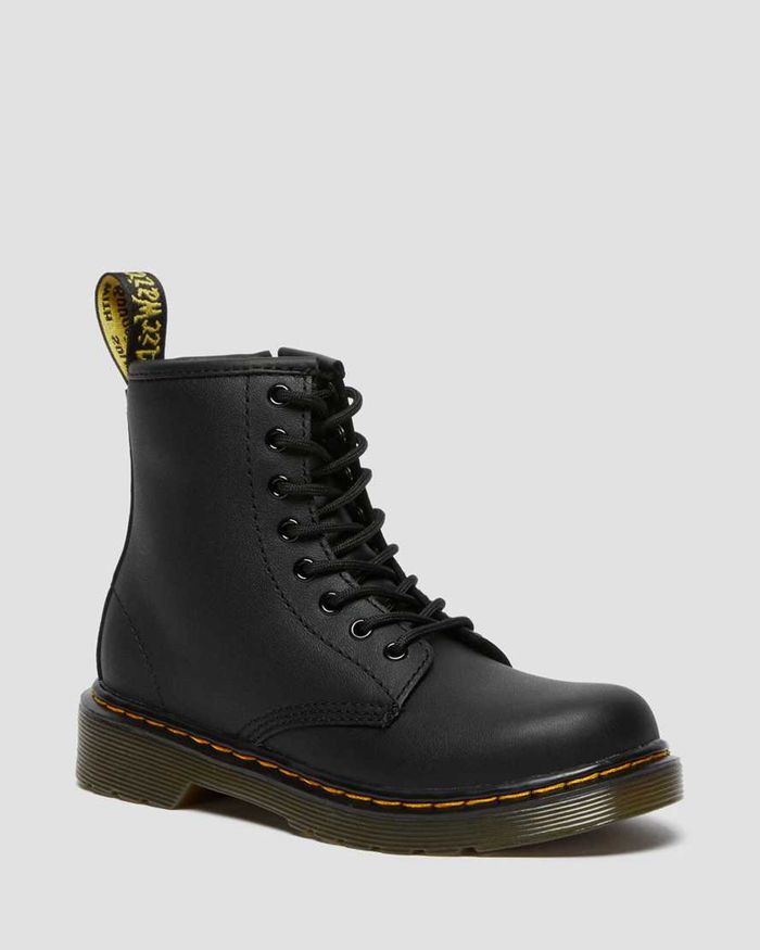 Dr Martens Støvler Barn Svart Junior 1460 Læder Lace Up 9746MZXRP